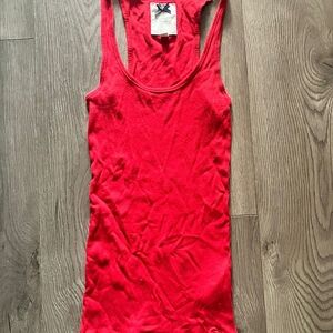 Red Sleeveless Women's TankTop